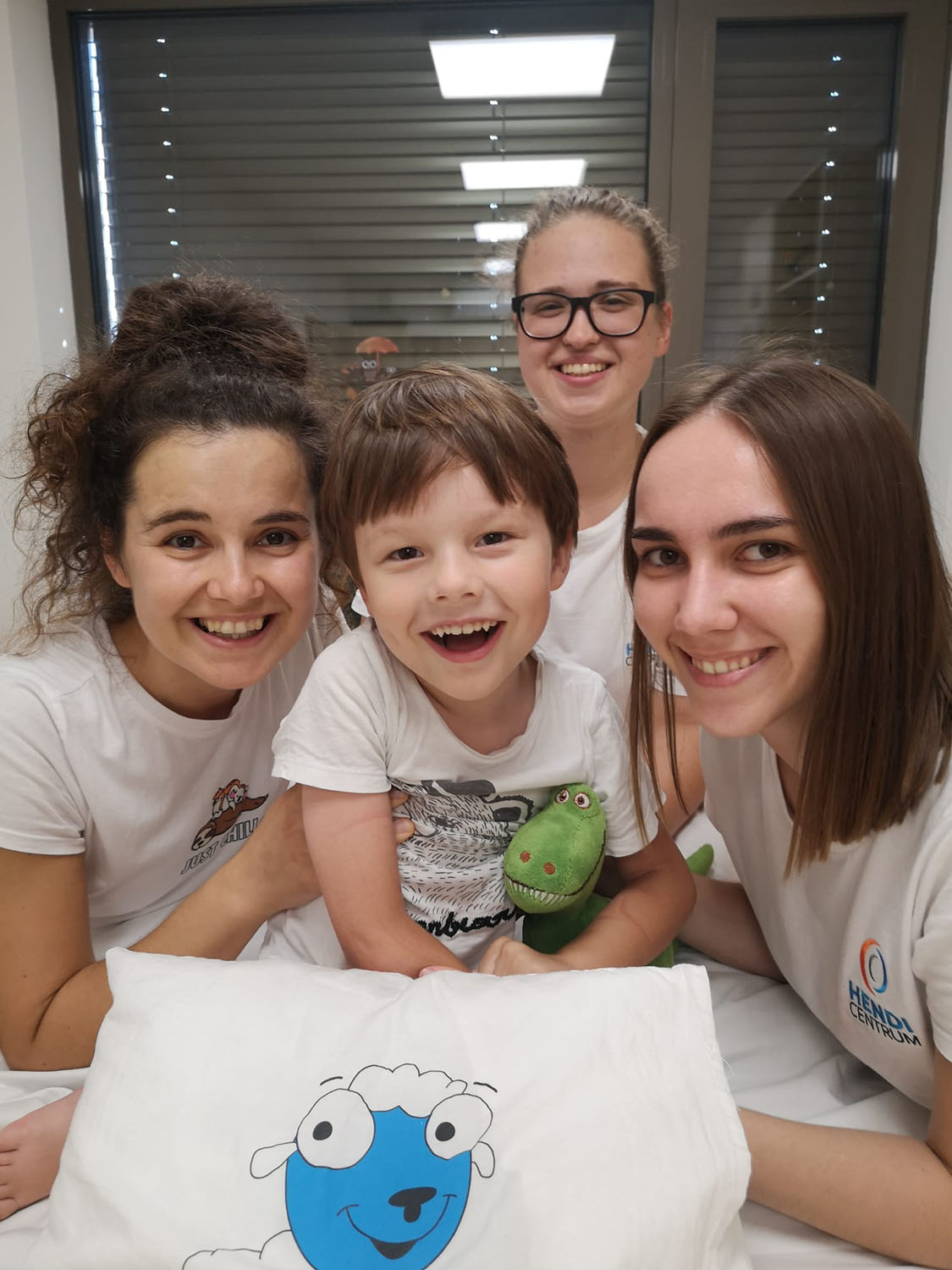 Gloria počas rehabilitácie v HENDI CENTRE