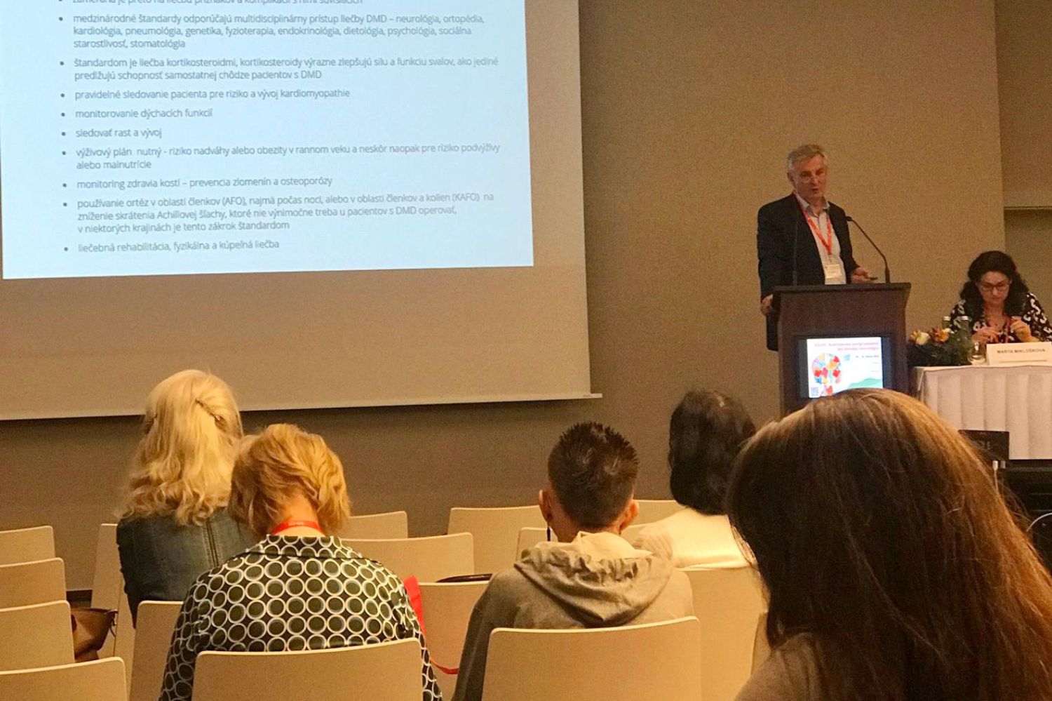 Gloria počas rehabilitácie v HENDI CENTRE