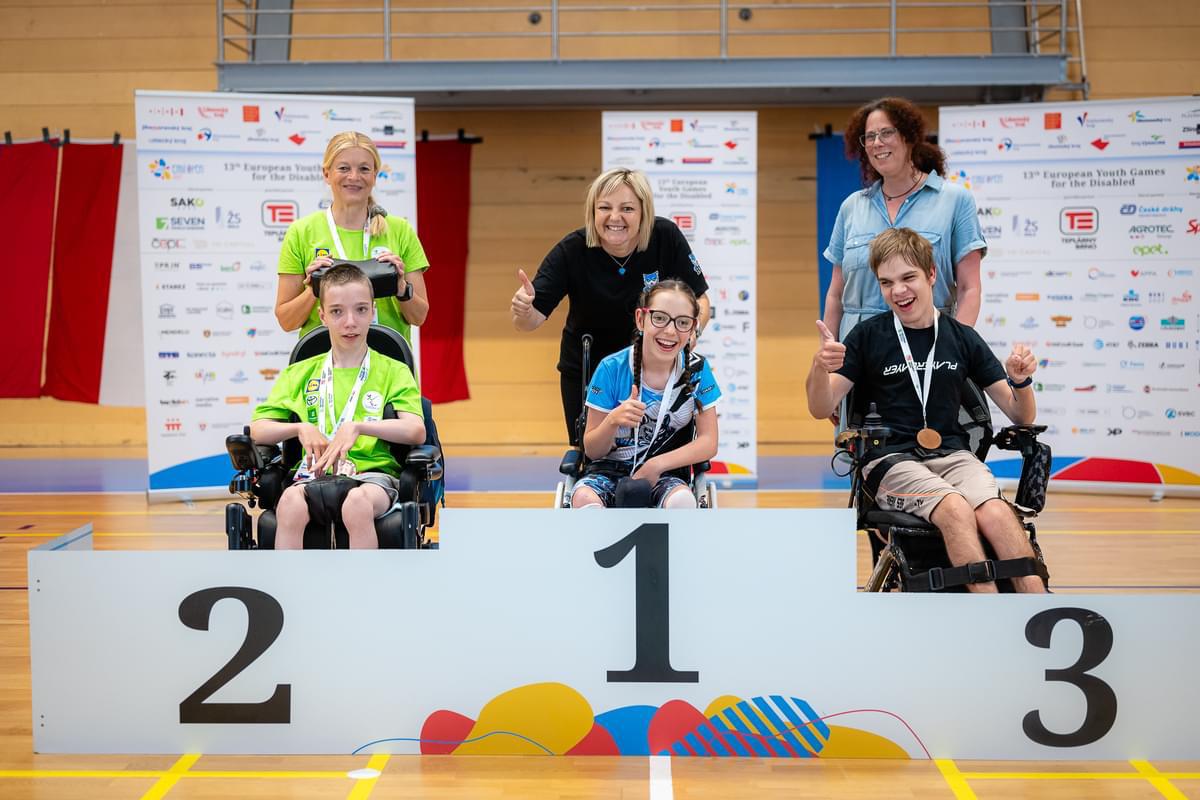 Gloria počas rehabilitácie v HENDI CENTRE