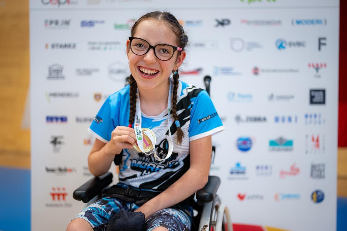 Gloria počas rehabilitácie v HENDI CENTRE