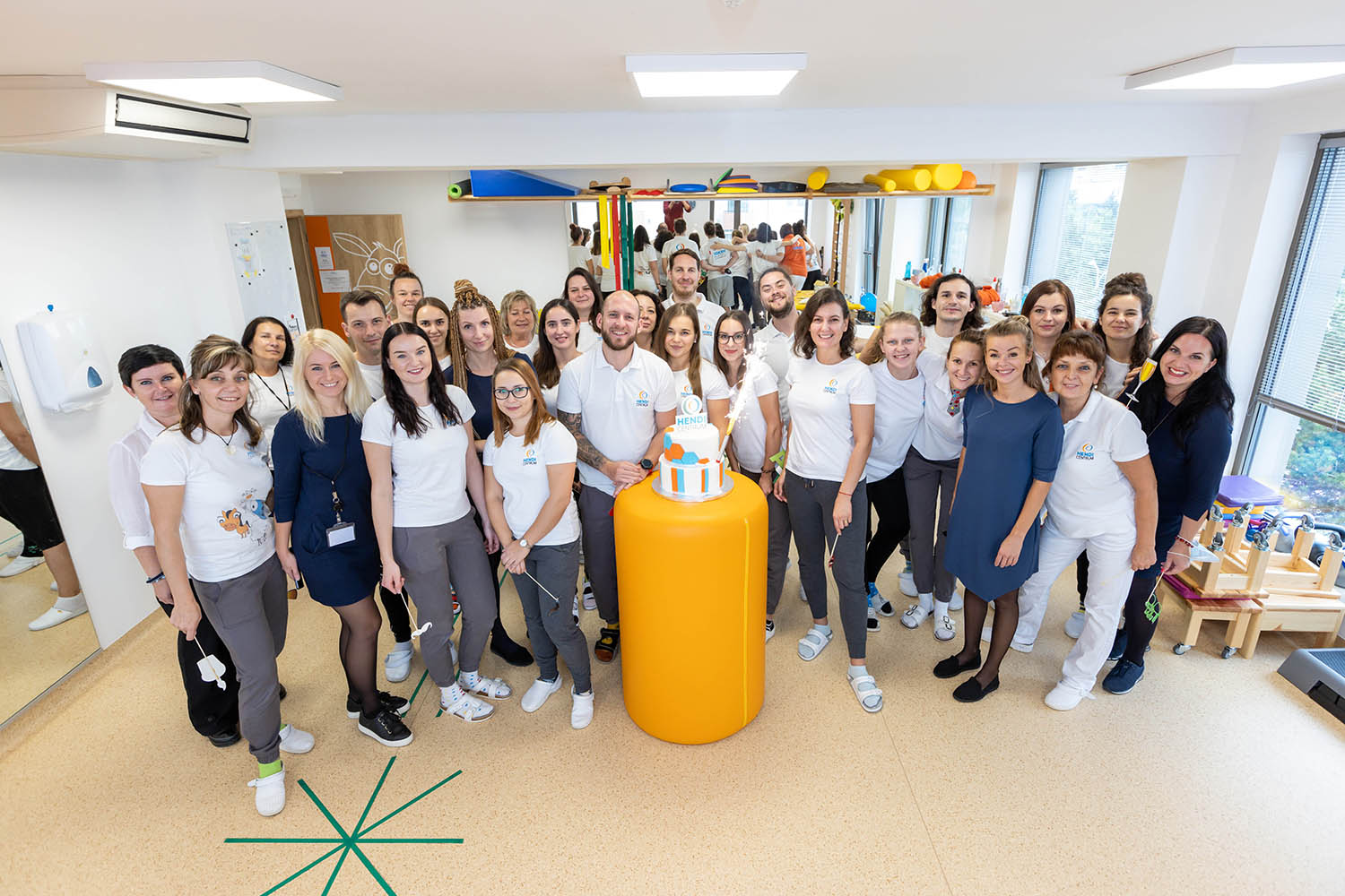 desat pre desat 04 Gloria počas rehabilitácie v HENDI CENTRE