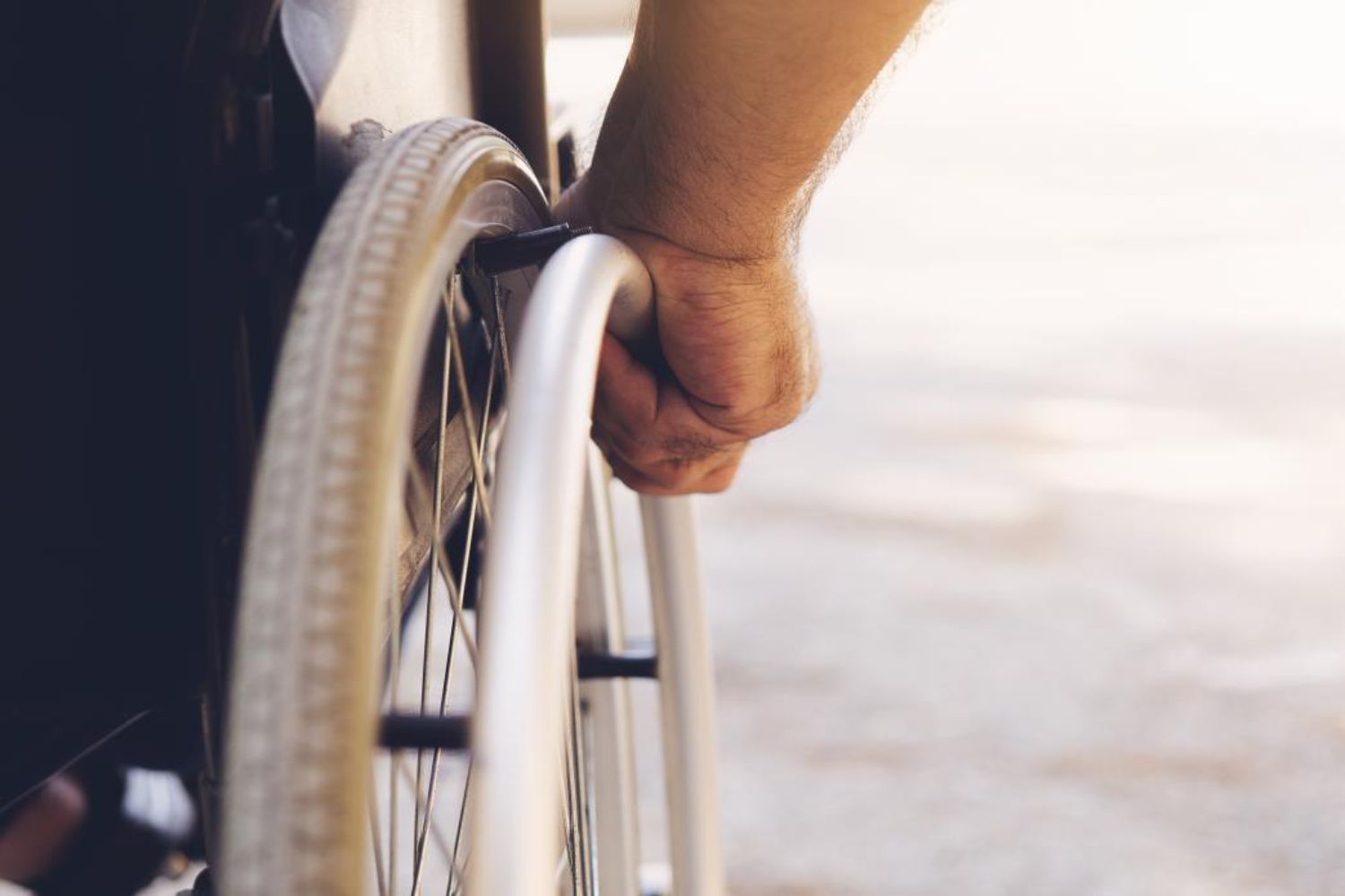 Gloria počas rehabilitácie v HENDI CENTRE