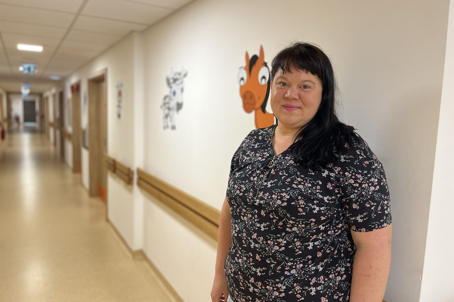 Gloria počas rehabilitácie v HENDI CENTRE