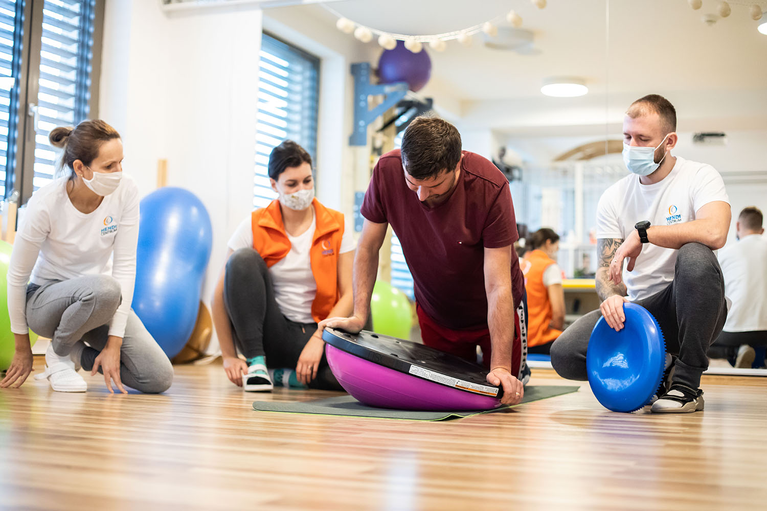 desat pre desat 04 Gloria počas rehabilitácie v HENDI CENTRE