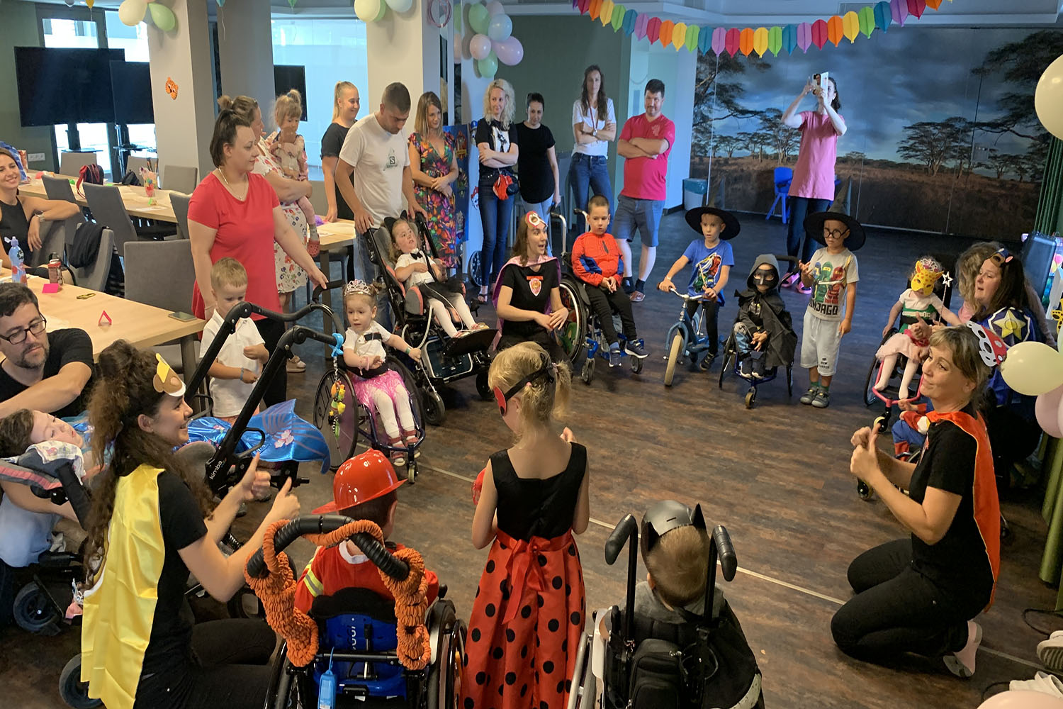 Gloria počas rehabilitácie v HENDI CENTRE