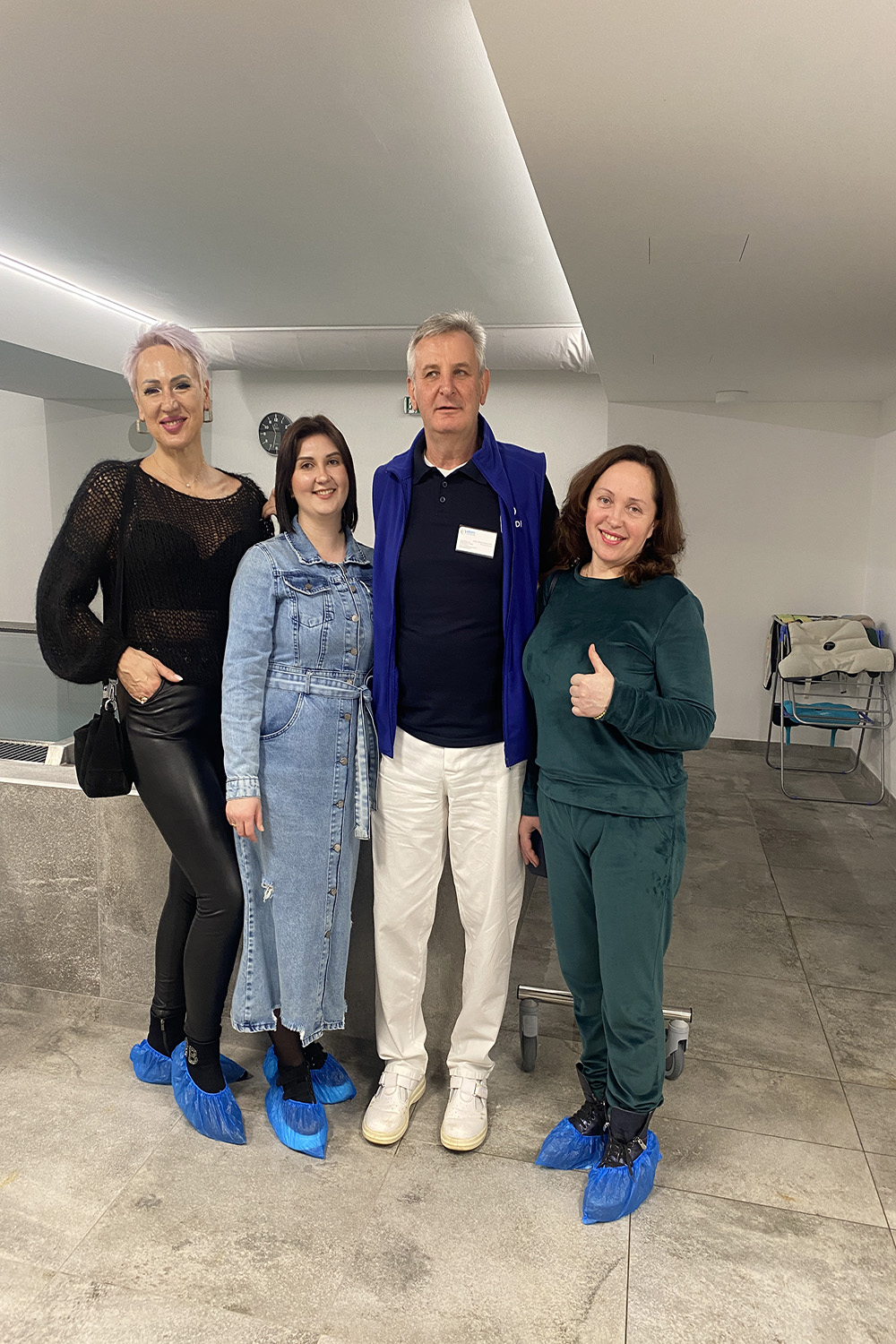 Gloria počas rehabilitácie v HENDI CENTRE